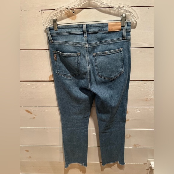 Paige jeans Cindy ankle fray size 28, EUC, see photos, designer jeans, Saks - Picture 9 of 10